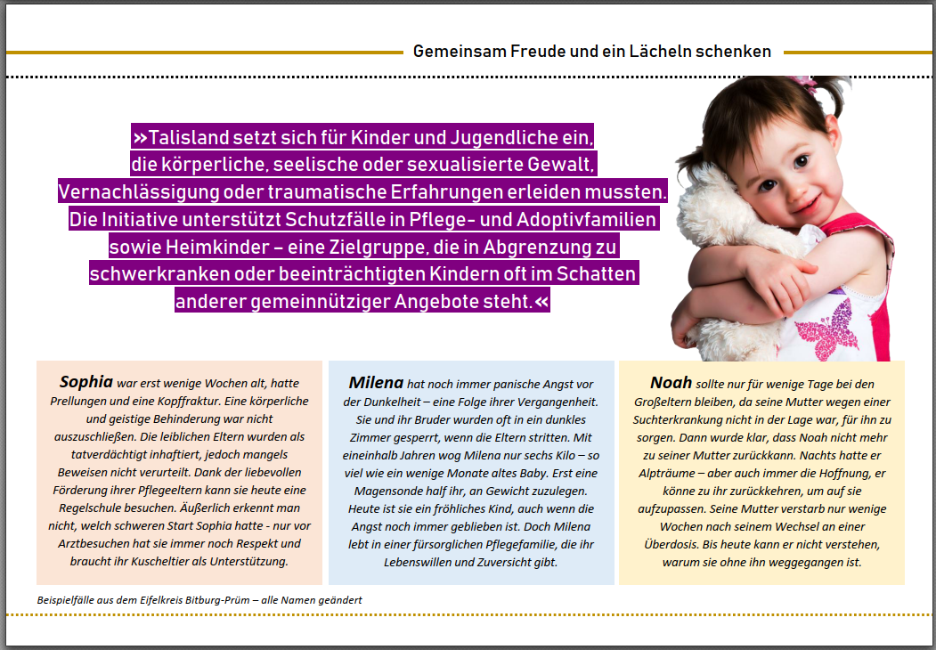 Talisland Prospekt 2026 Vorschau